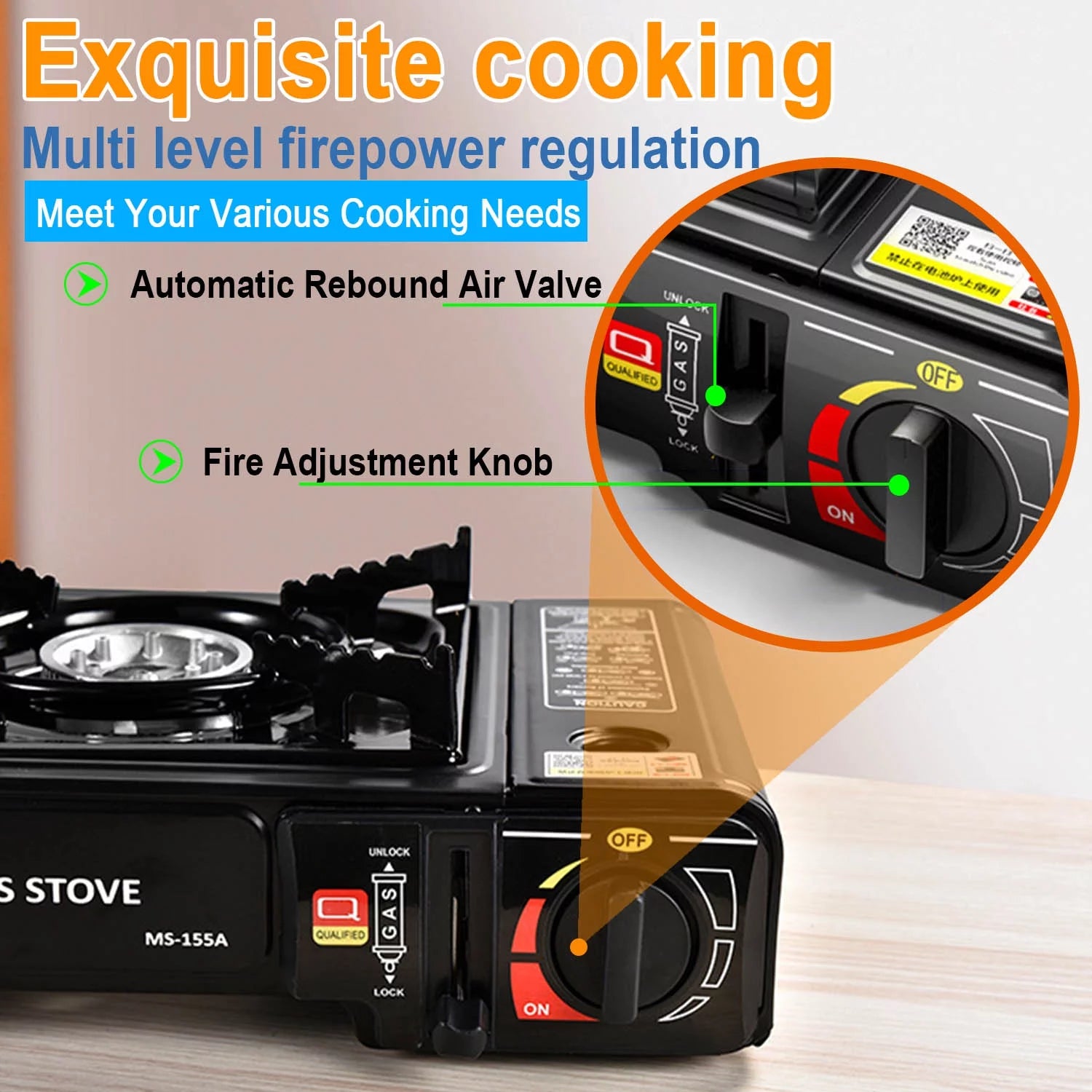 Portable Camping Stove: Compact and Efficient Cooking Solution for Outdoor Adventures