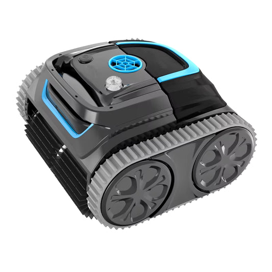 AquaBot Pro – Cordless Robotic Pool Cleaner with Advanced Wall Climbing and Intelligent Route Planning