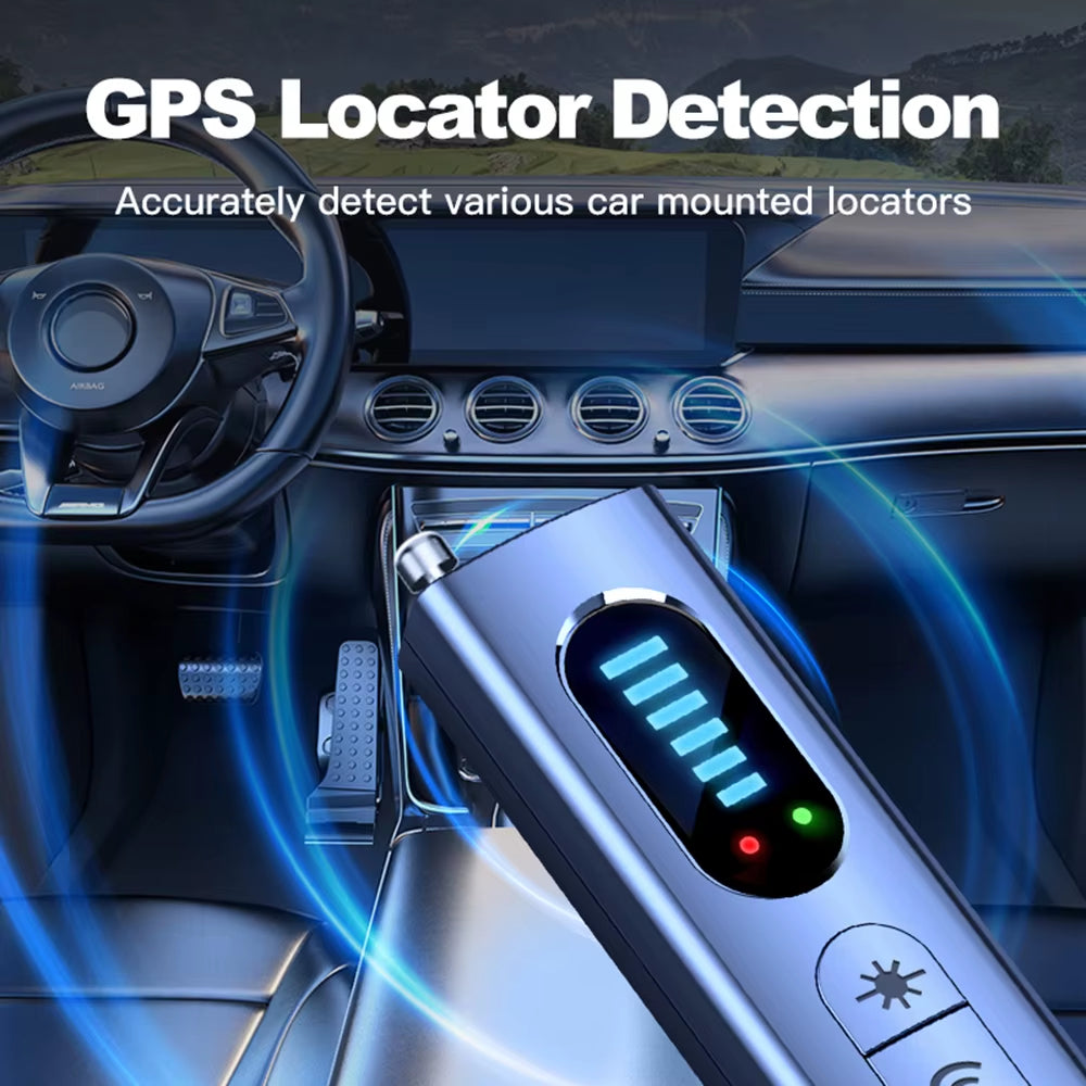 "Advanced T15 RF Signal Detector – Multi-Function Wireless Bug Scanner with Infrared Camera Detection & GPS Tracker Protection"