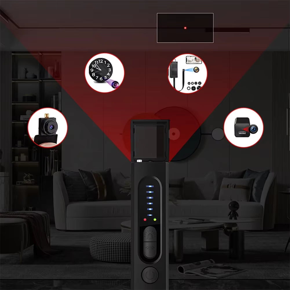 Advanced X13 Anti-Spy Hidden Camera & GPS Detector – Multi-Function Wireless Signal Scanner for Ultimate Privacy Protection