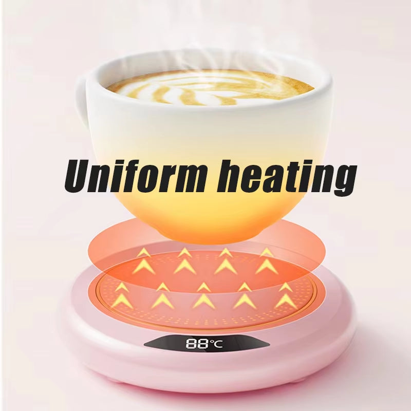 Xiaomi Thermostatic USB Heating Coaster – Adjustable 3-Speed Temperature for Constantly Warm Drinks