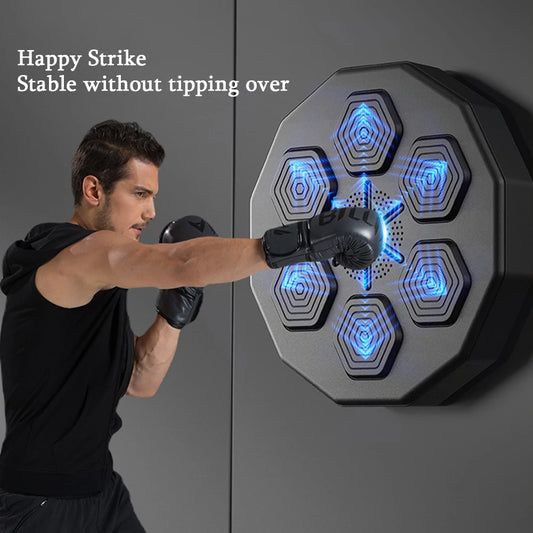 Smart Music Boxing Machine - Interactive Training with Wireless Connectivity for an Engaging and Effective Workout