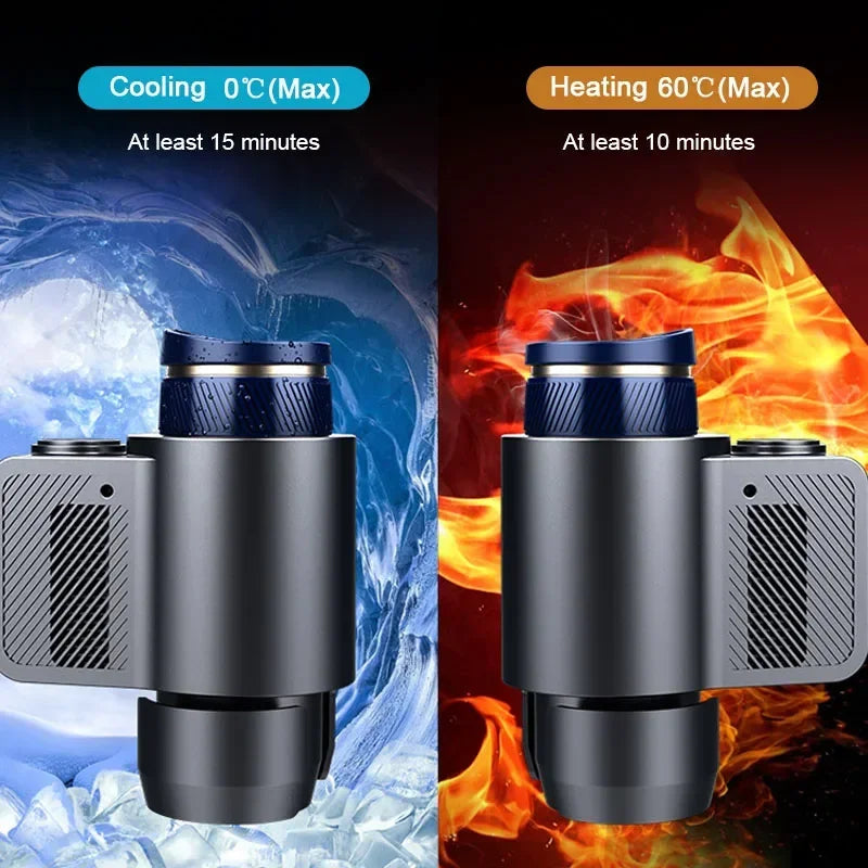 Smart 2-in-1 Car Heating & Cooling Cup – Perfect Temperature Control for Your Drinks