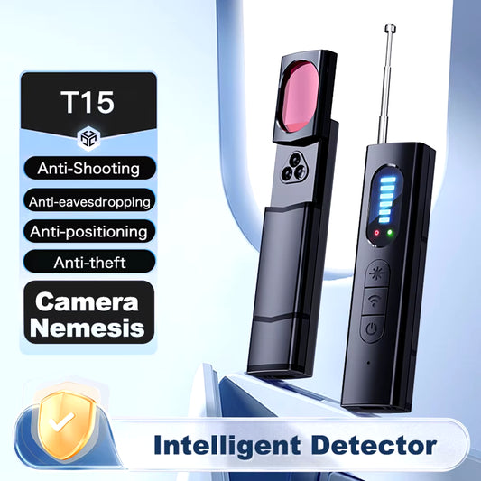 Advanced Wireless Camera Detector - Multi-Function Security Scanner for Privacy Protection